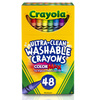 Crayola Ultra-Clean Washable Crayons - Regular Size, 48 Count, PK3 526948